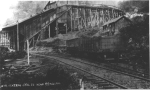 Other History Hike Grand Ridge Mine GR Coal Bunker