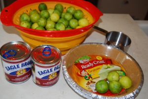 Culture Through Cuisine Key Lime Pie Ingredients